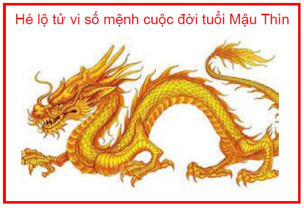 Hé lộ tử vi số mệnh cuộc đời tuổi Mậu Thìn